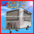 Different Models Towing Type Big Wheels Food Truck For Sale